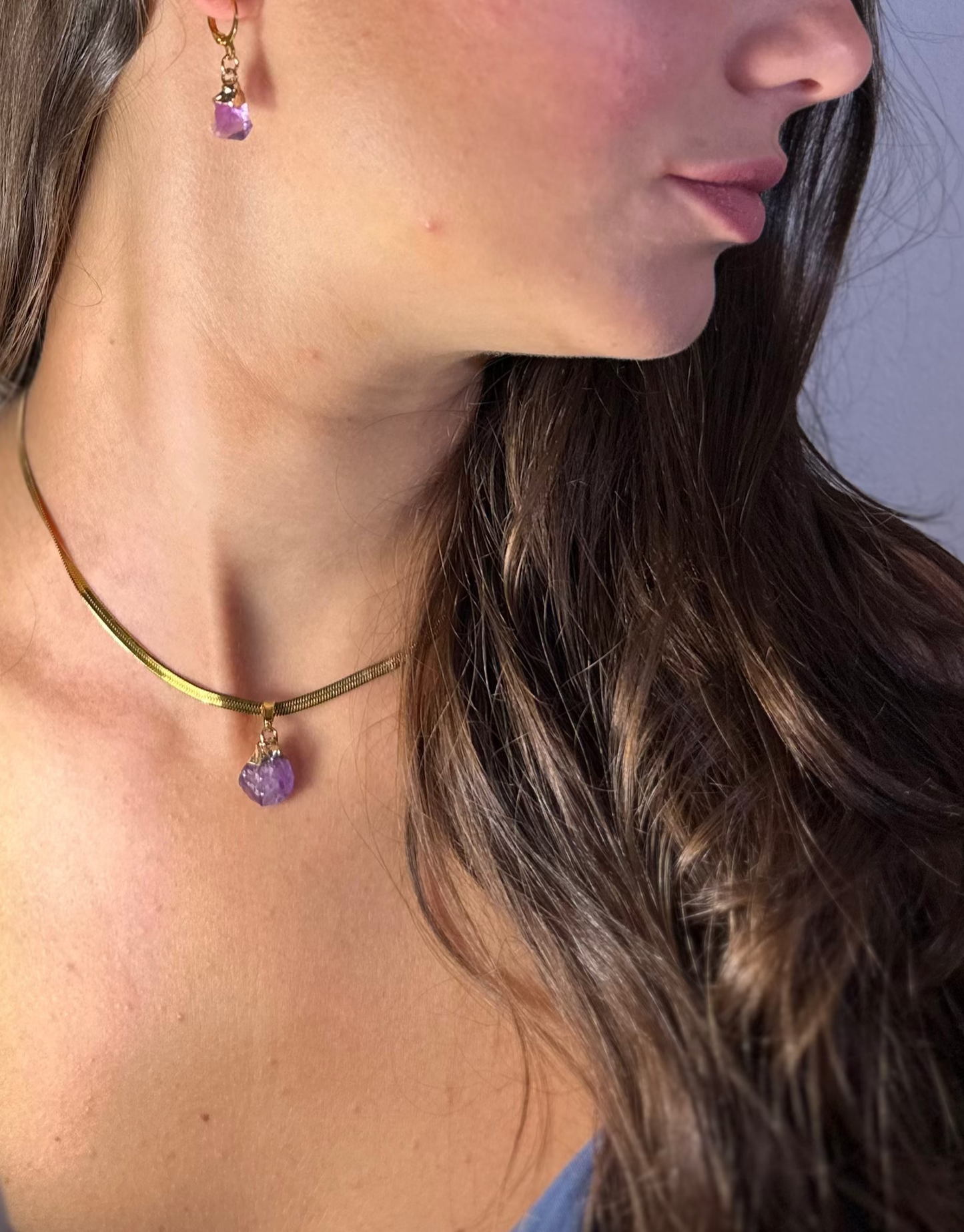 Ametista - Catena Snake ( Sagittario & Pesci)