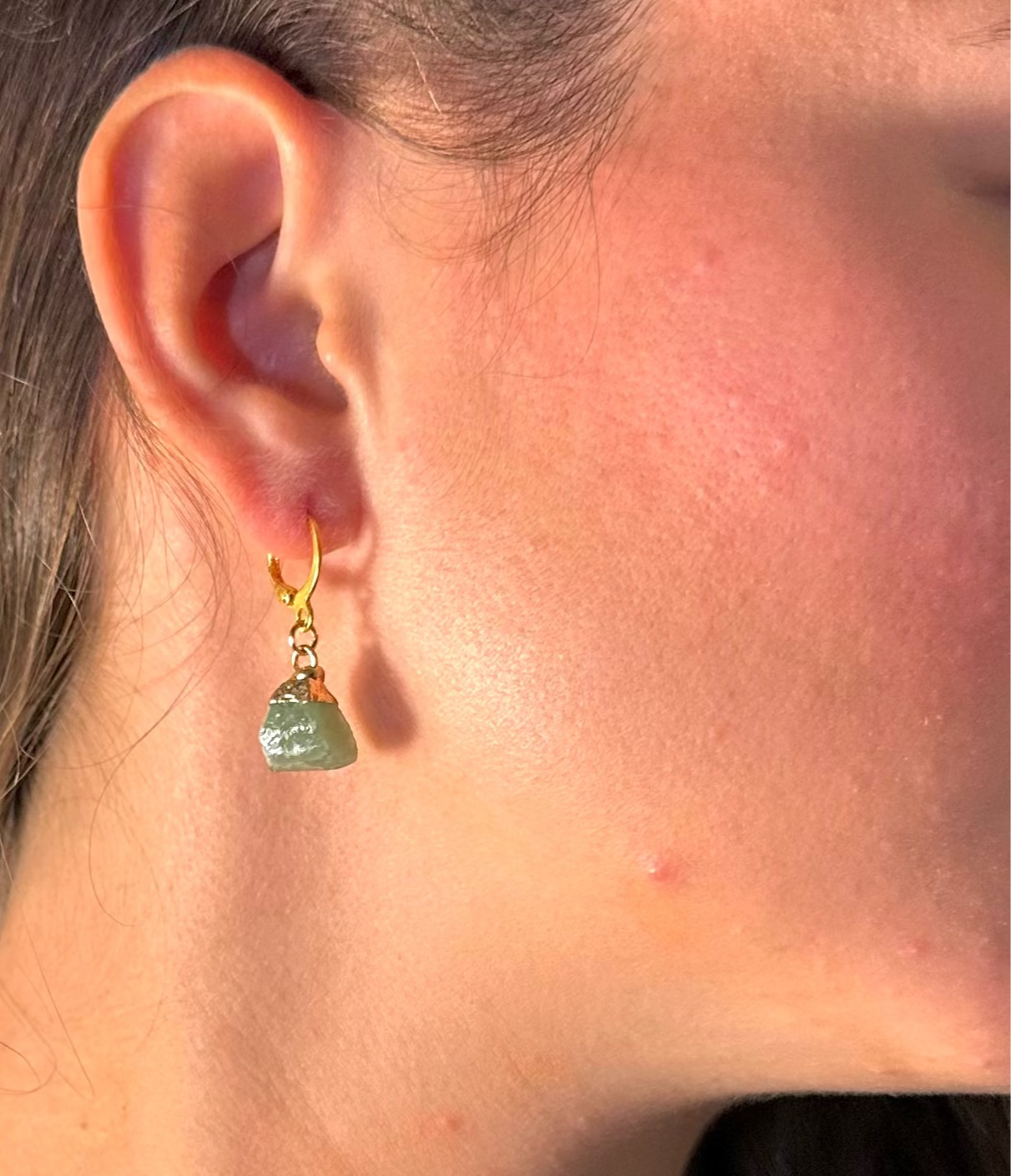 Orecchini Avventurina verde (Toro & Vergine)