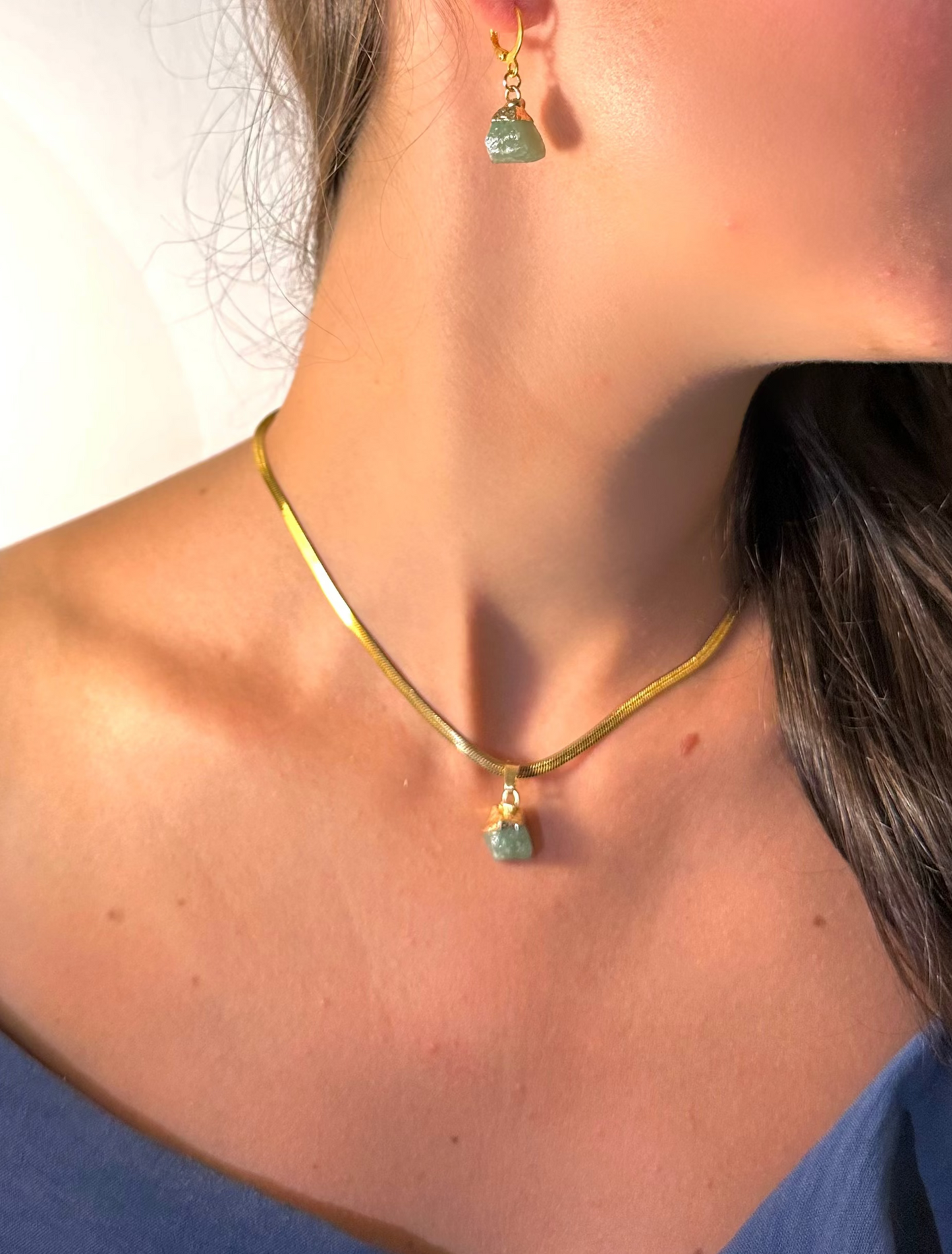 Avventurina verde (Toro & Vergine) - Catena Snake