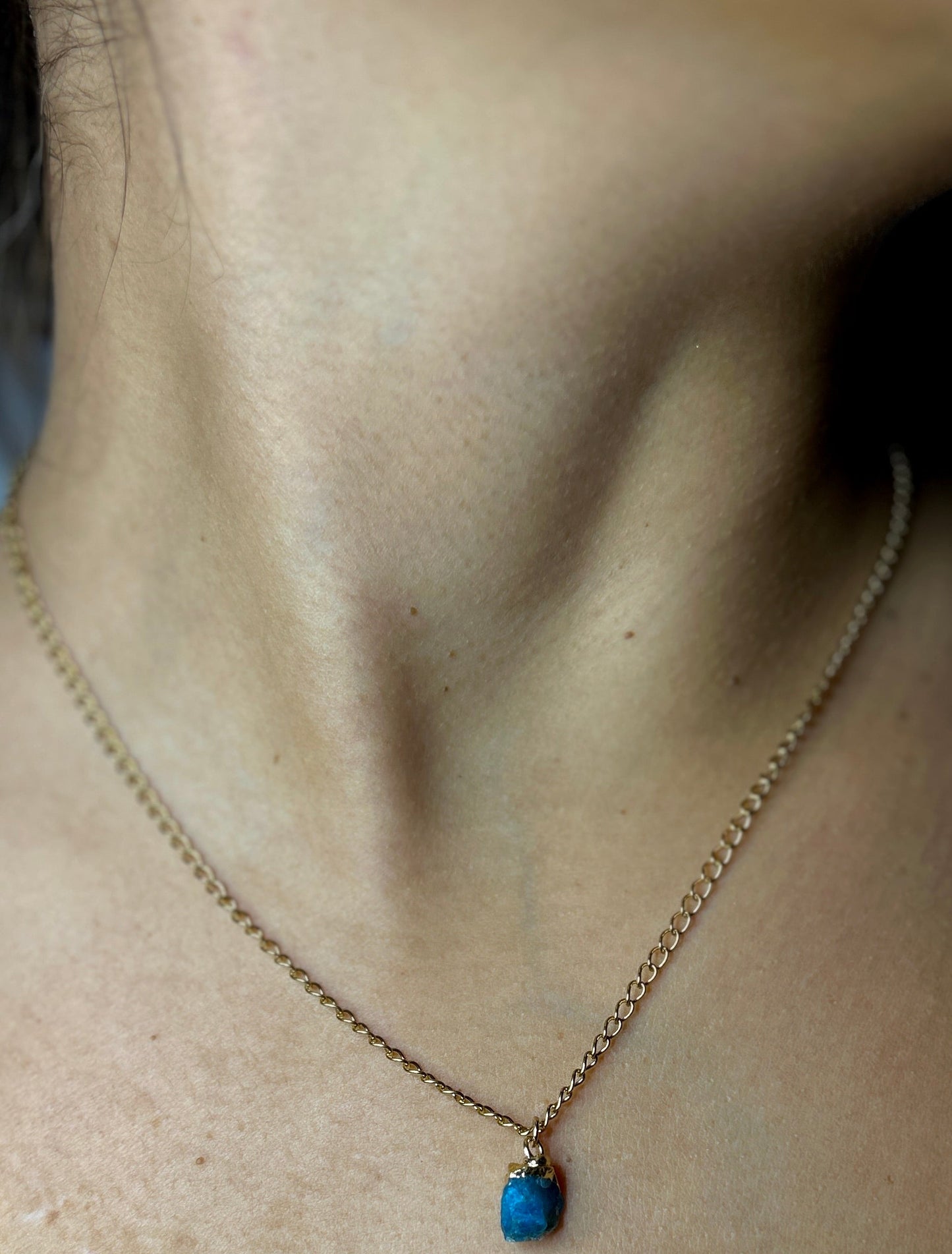 Apatite blu (Gemelli & Acquario)- Catenina