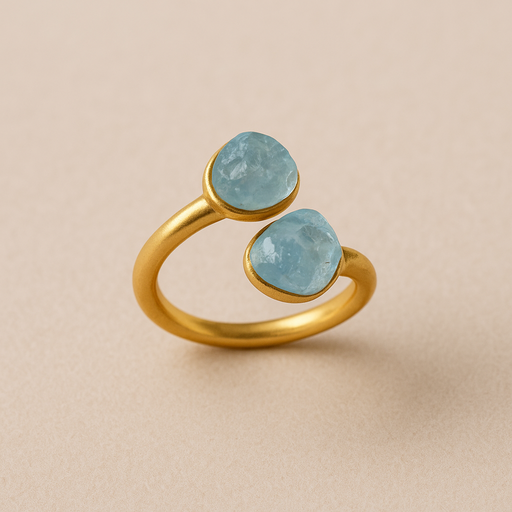 Anello Acquamarina