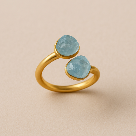 Anello Acquamarina