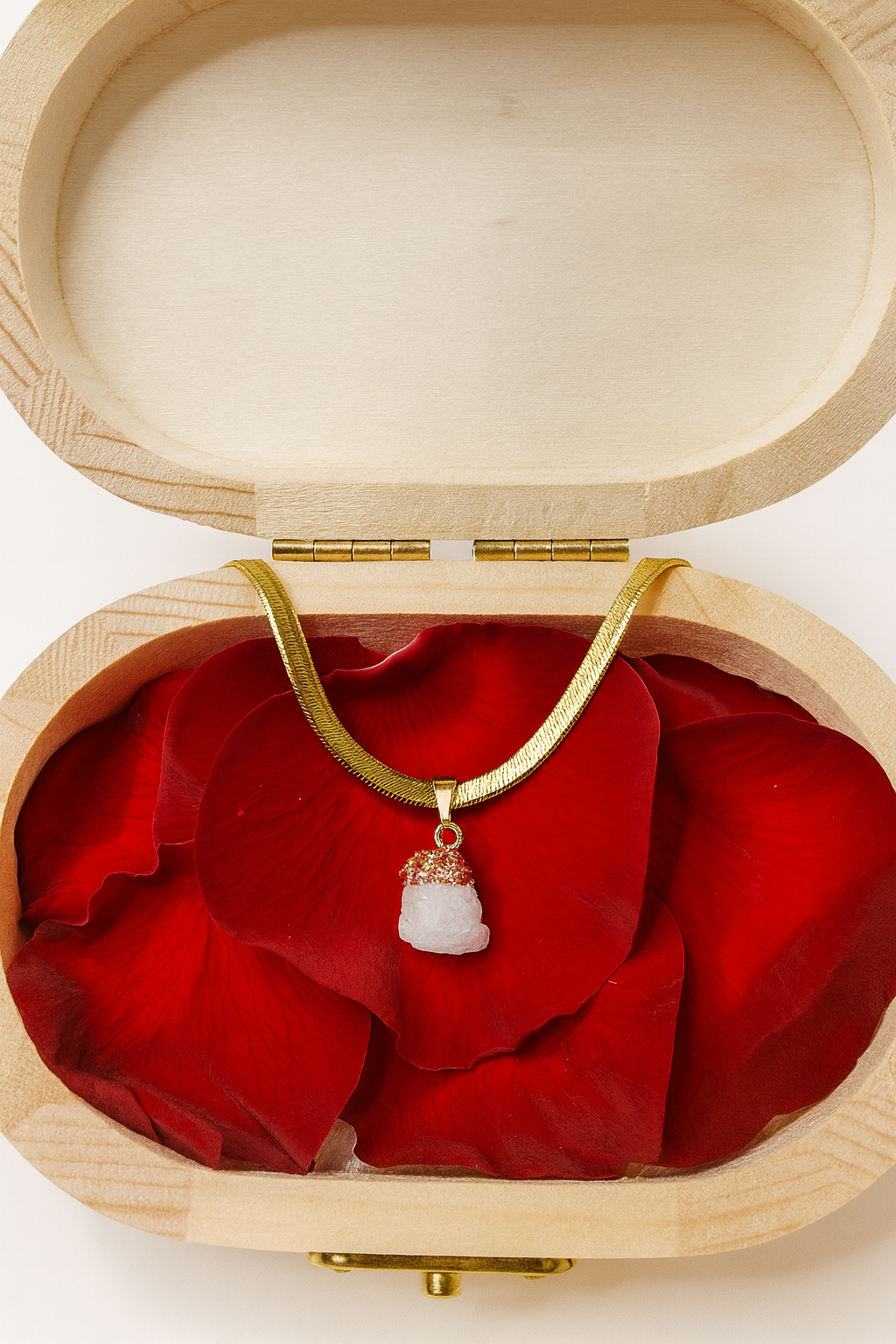 Pietra della Luna - Catena Snake (Capricorno & Ariete)